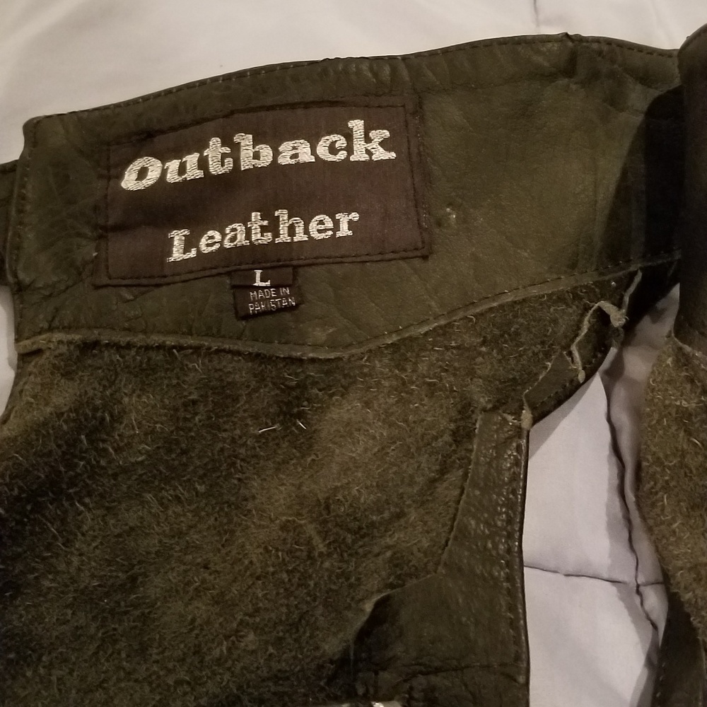 Leather chaps